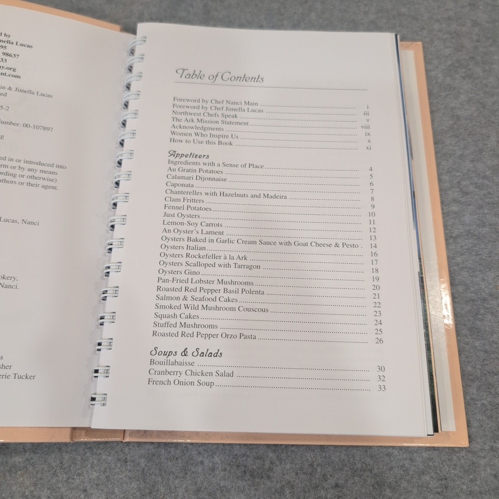 The Best of The Ark and More Cookbook Signed Nanci Main Jimella Lucas 1st Ed - Picture 5 of 7
